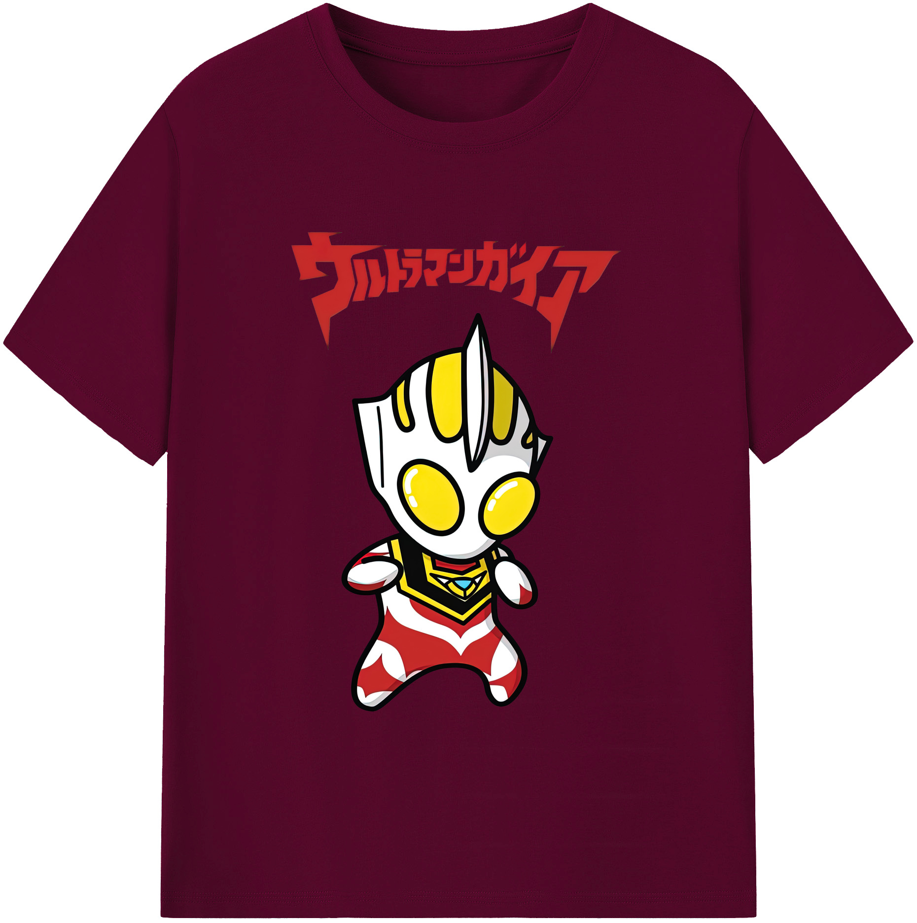 （画像用） ウルトラマン Ultraman レディースカジュアルプリントTシャツ（綿100％）